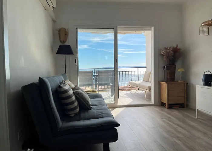 S1 - 2ch Avec Terrasse Face A La Mer, Parking Inclus *